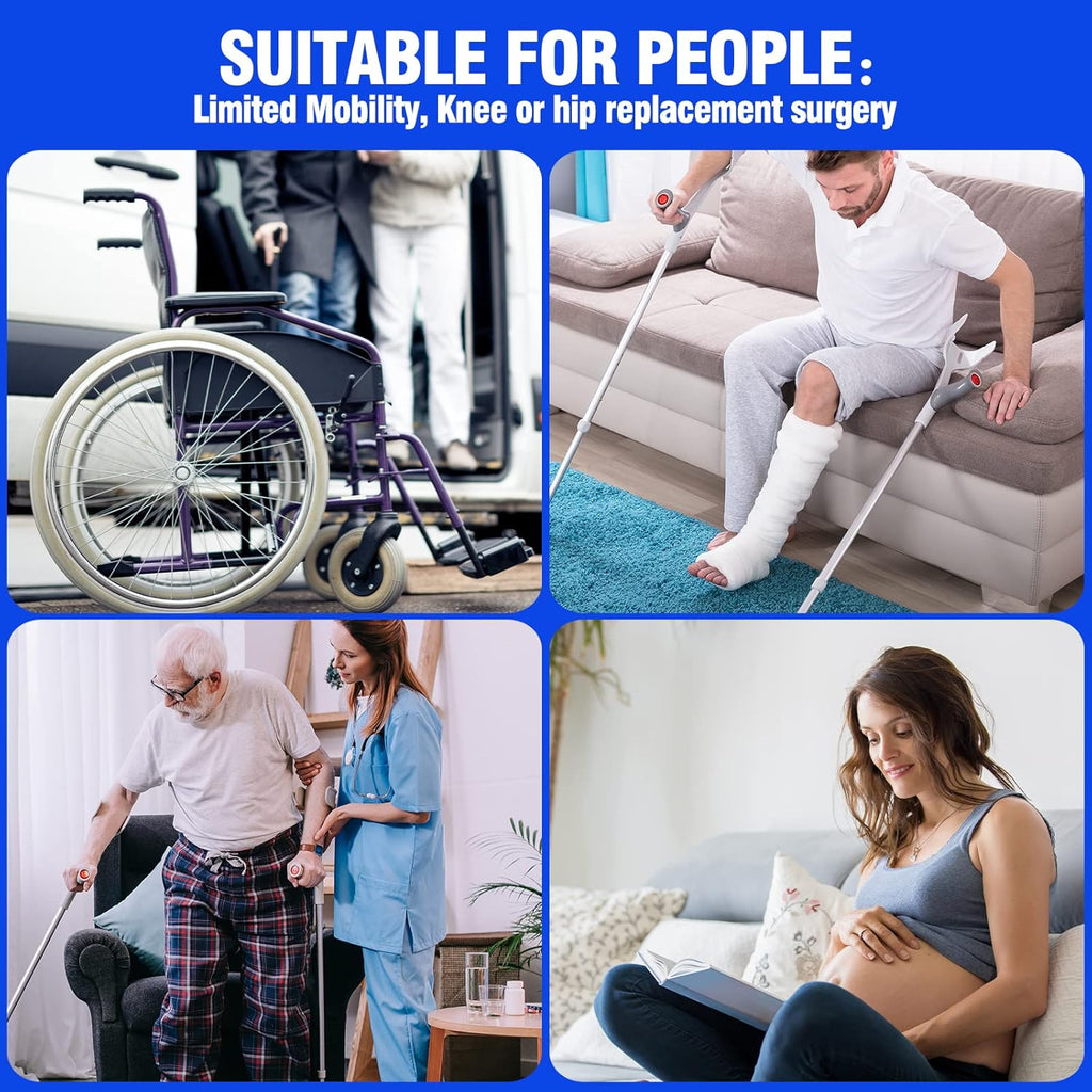 42 Inch Leg Lifter,Leg Lifter After Hip Replacement with Large Foot Loop,Mobility Aid for Disables and Elderly,Leg