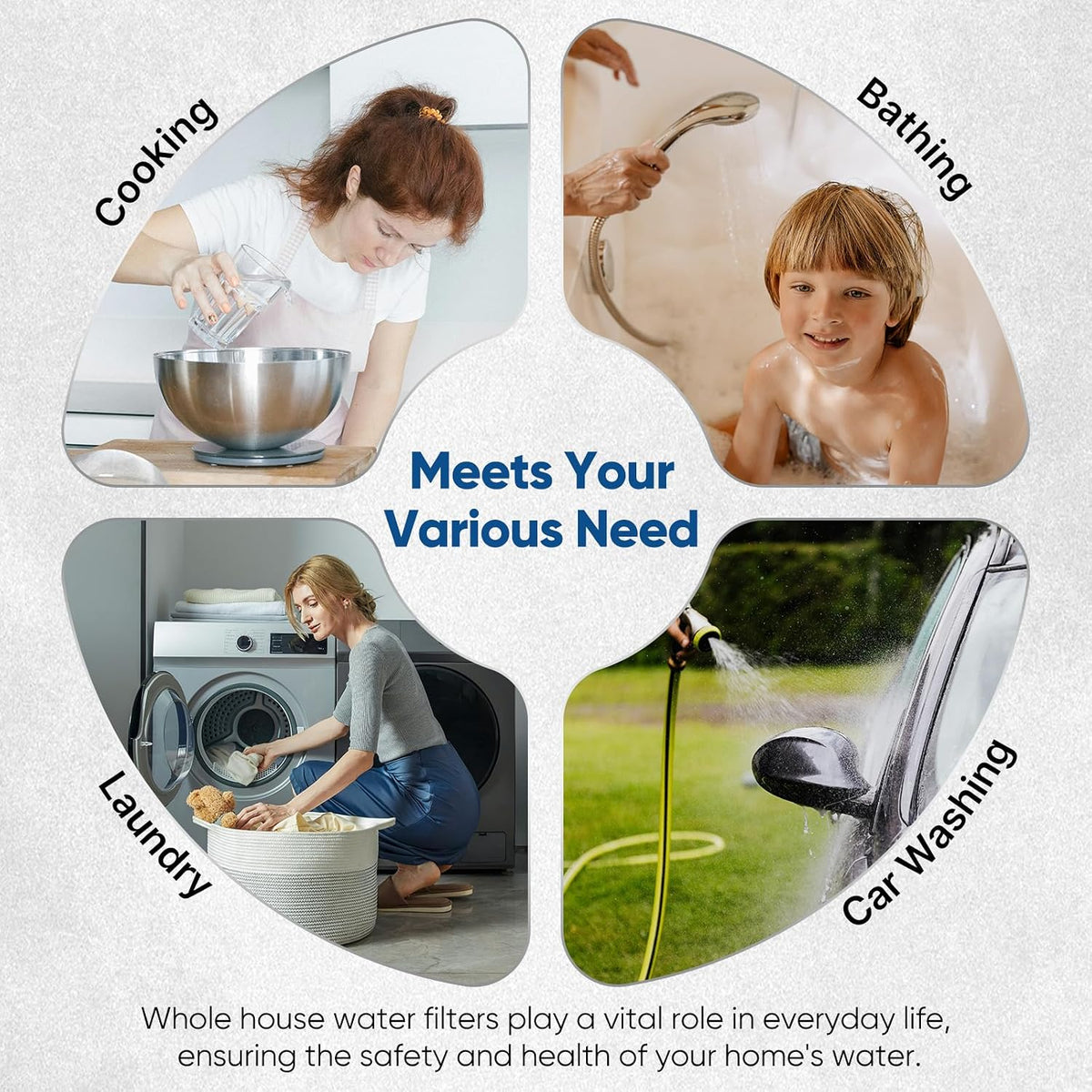 10"x4.5" Whole House Iron & Manganese Reduce Water Filter, 1 Pack