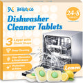 Dishwasher Cleaner Tablets - Lemon Scent, 32 Pack