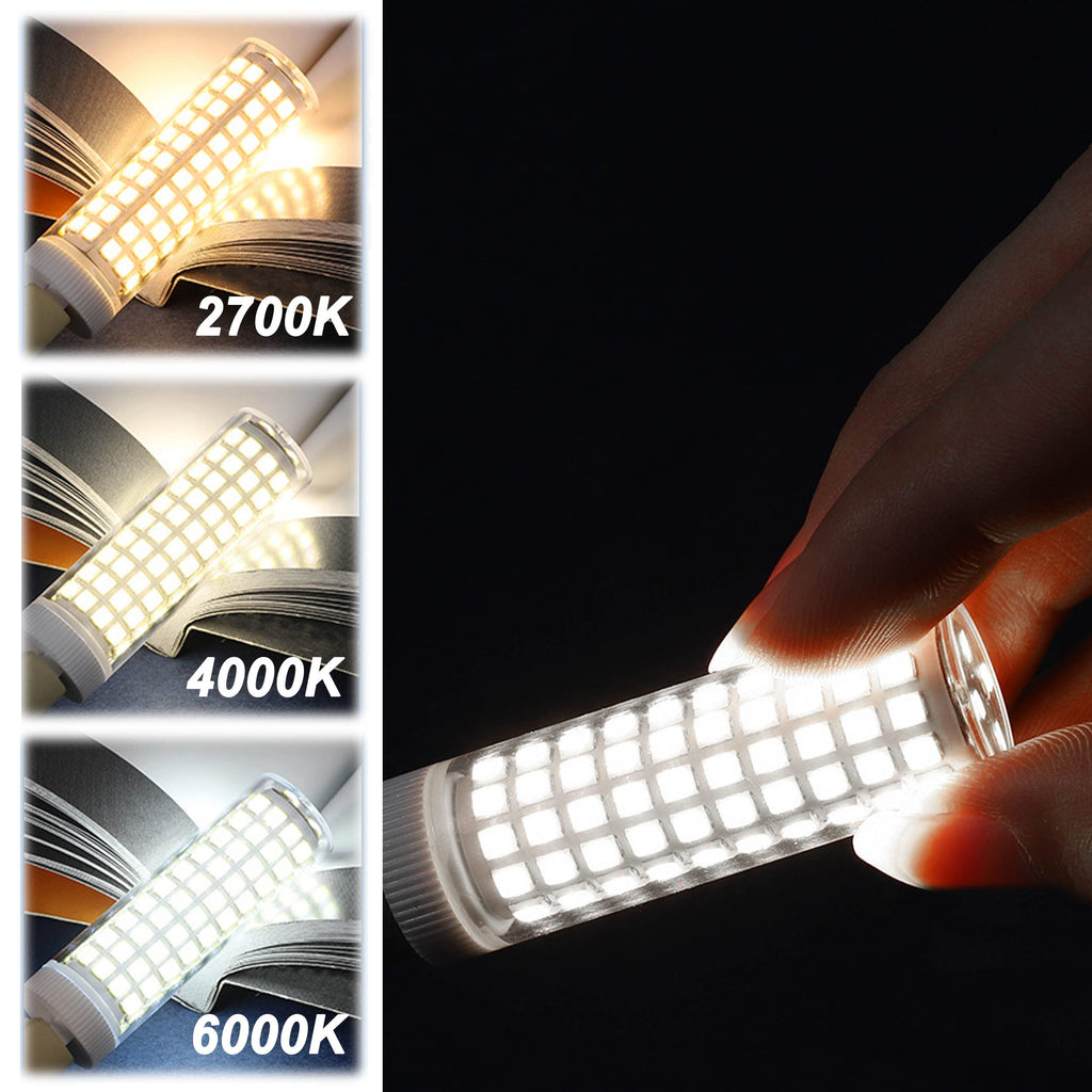 E12 C7 10W 6000K LED Candelabra Bulbs 100w Equivalent, 5Pack