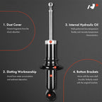 A-Premium Rear Bare Struts W/o Coil Spring Compatible with Mazda