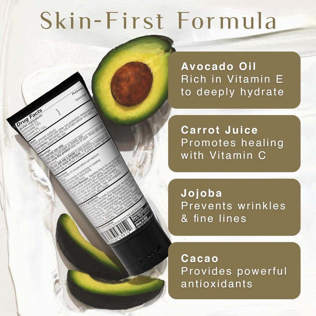 SPF 30 for the Face & Body - Moisturizing Sun Protection, SPF 30, Sun Lotion for Women, Ultra Sheer, Travel Size