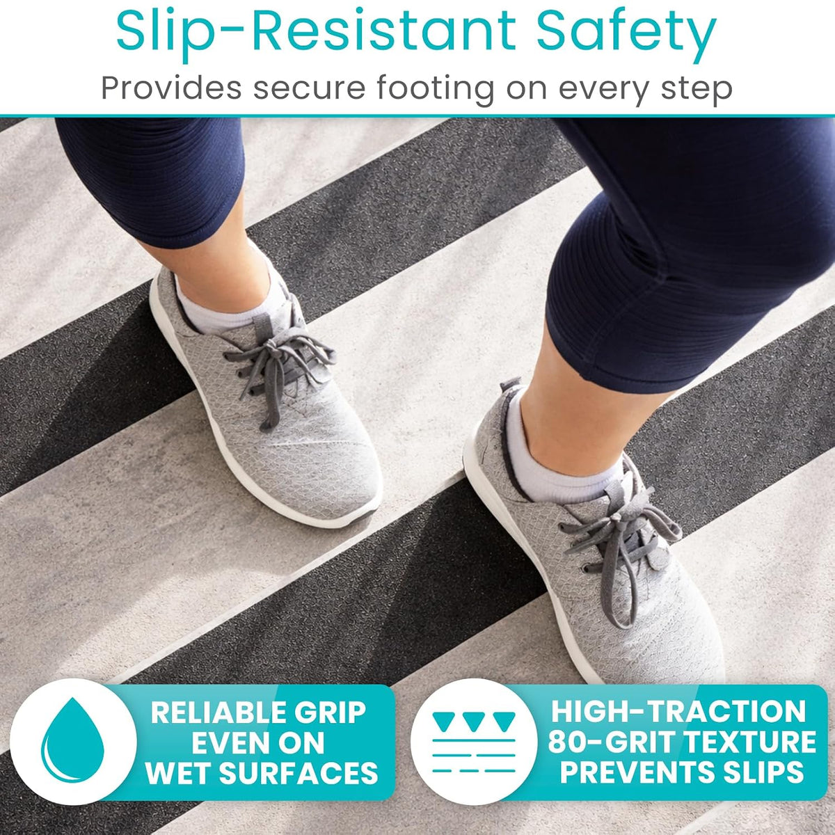Grip Tape (30 Feet) - Anti Slip Traction Tread for Indoor and Outdoor