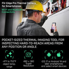 Flir Edge Pro Wireless Thermal Imaging Camera, iOS/Android, 480x360