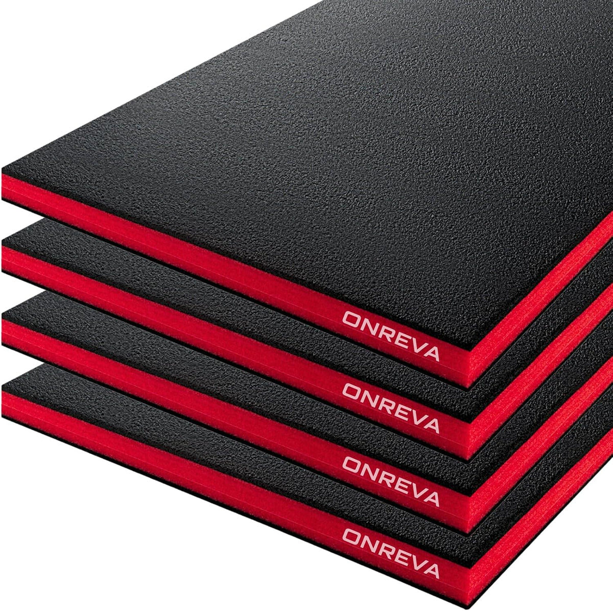 Tool Box Foam Organizer 22x18x1 inch 4Pack, Kaizen Sheets for Pro Tool Control, Custom Tool Shadow Inserts for Cases