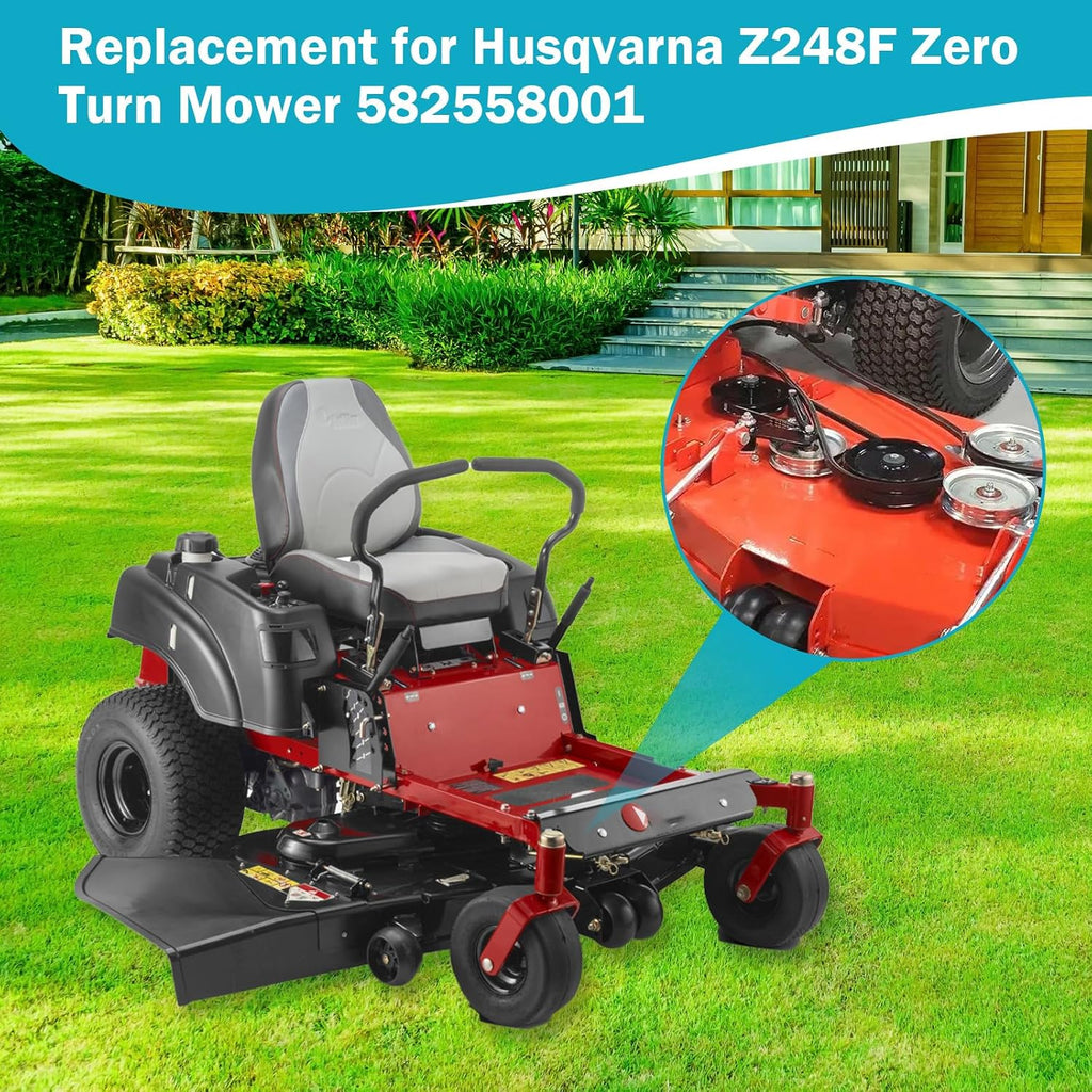 582558001 Replacement for Husqvarna Z248F Deck Belt 48Inch Zero TurnMower