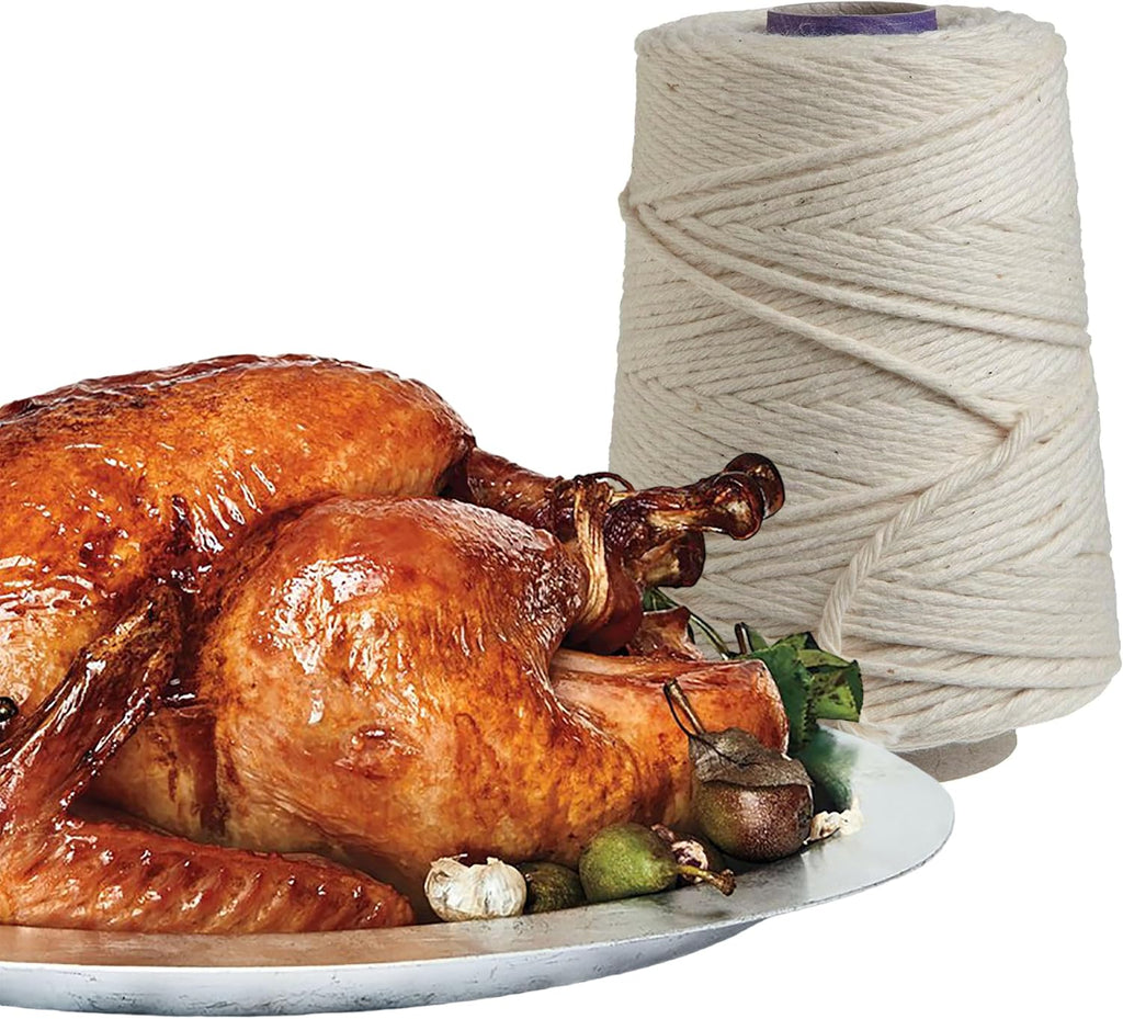 Butchers Cooking Twine, Heavy Duty Cotton 500 Ft 1 Pack