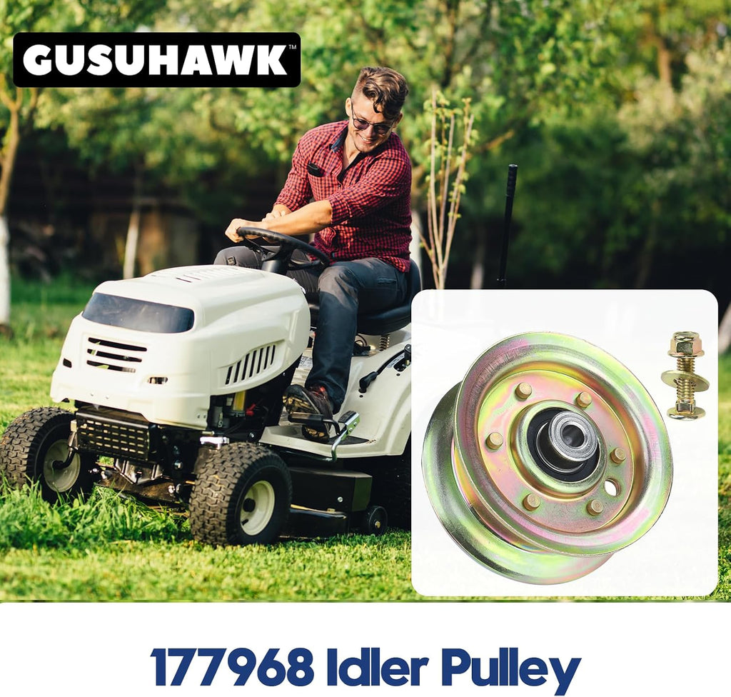 193197 532177968 Idler Pulley for Husqvarna YTH22V46 YTH24V48