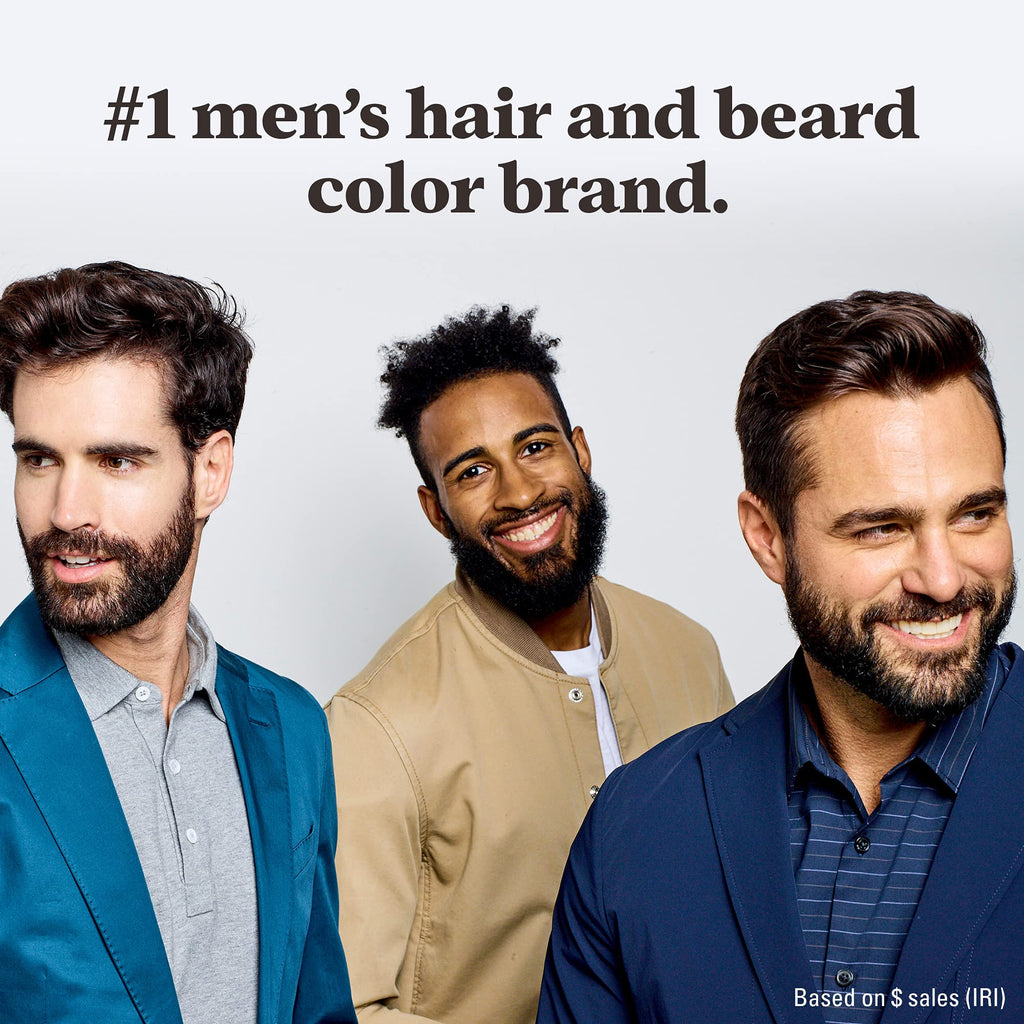Mustache & Beard Dye, Keratin, Medium Brown M-35 (1 Pack)