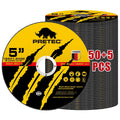 55 Pack Cut Off Wheels 5 Inch, Metal Cutting Wheel for Angle Grinder