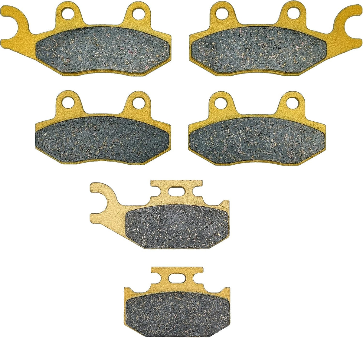 Traild Ceramic Brake Pads for Yamaha Raptor 700 700R 2006-2012 Front & Rear