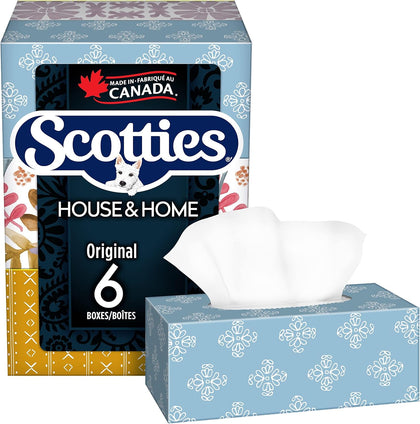 Facial Tissue, 2-ply, 126 sheets per box - 6 Pack (Canadian)