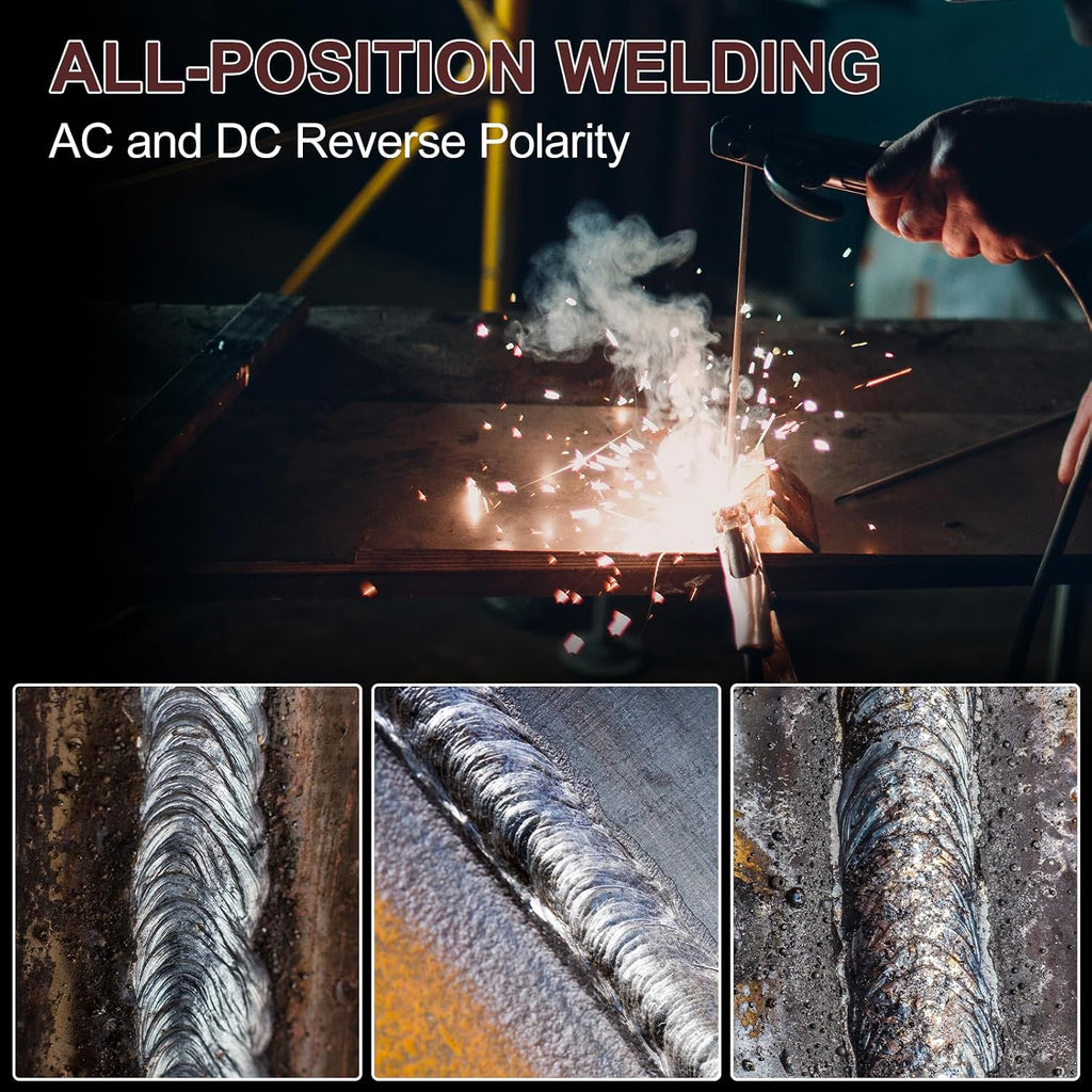 3/32" Welding Rods E7018 Low Hydrogen Carbon Steel Electrodes,5LB | Strong & Tough Welds, Moisture-Resistant Coating