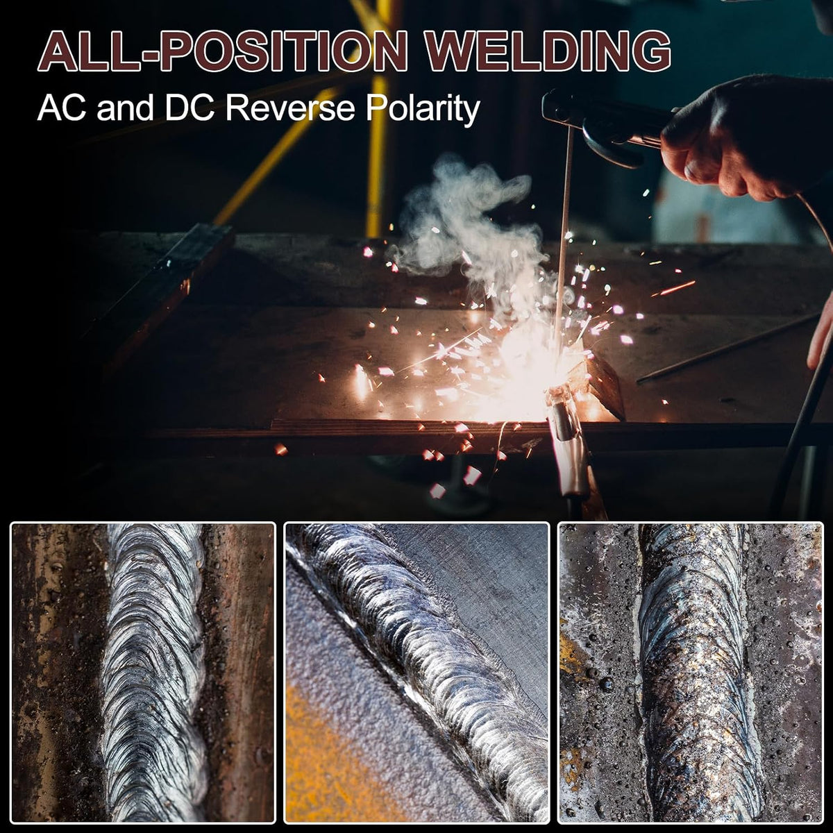 3/32" Welding Rods E7018 Low Hydrogen Carbon Steel Electrodes,5LB | Strong & Tough Welds, Moisture-Resistant Coating