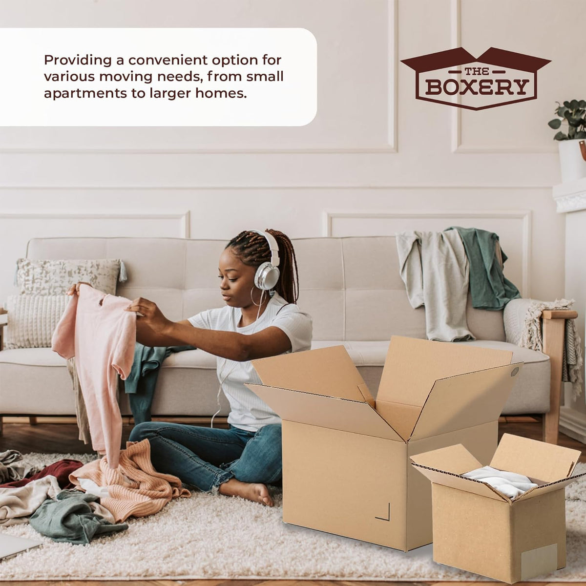 Moving Boxes 25-Pack Small | 15x10x10 inch