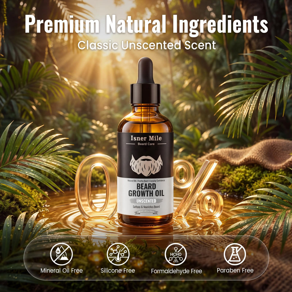 3.38 fl Oz Beard Oil Christmas Stocking Stuffers for Men Him Dad