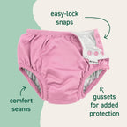 Reusable Snap Swim Diaper Light Pink 18 Months