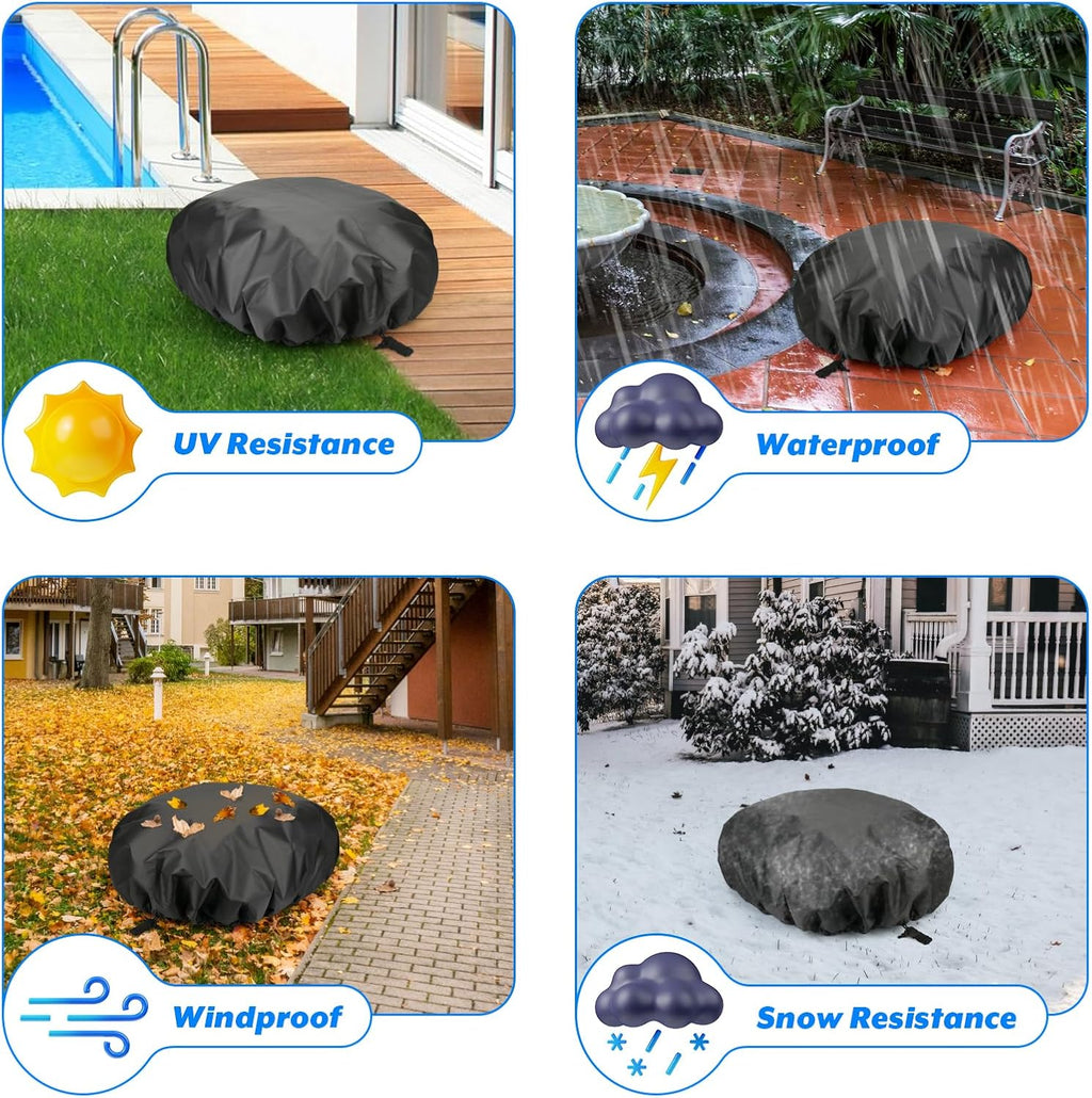Robot Lawn Mower Cover Wire Free Automatic Robotic Lawnmower Waterproof Protective Cover UV Protection Cover with