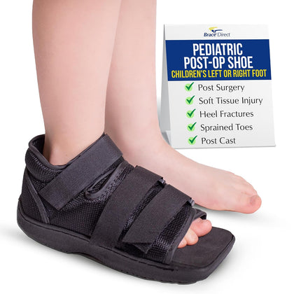 Pediatric Post-Op Shoe for Kids: Ideal for Recovery From Foot and Toe Fractures, Surgery, Sprains - Fits Children's