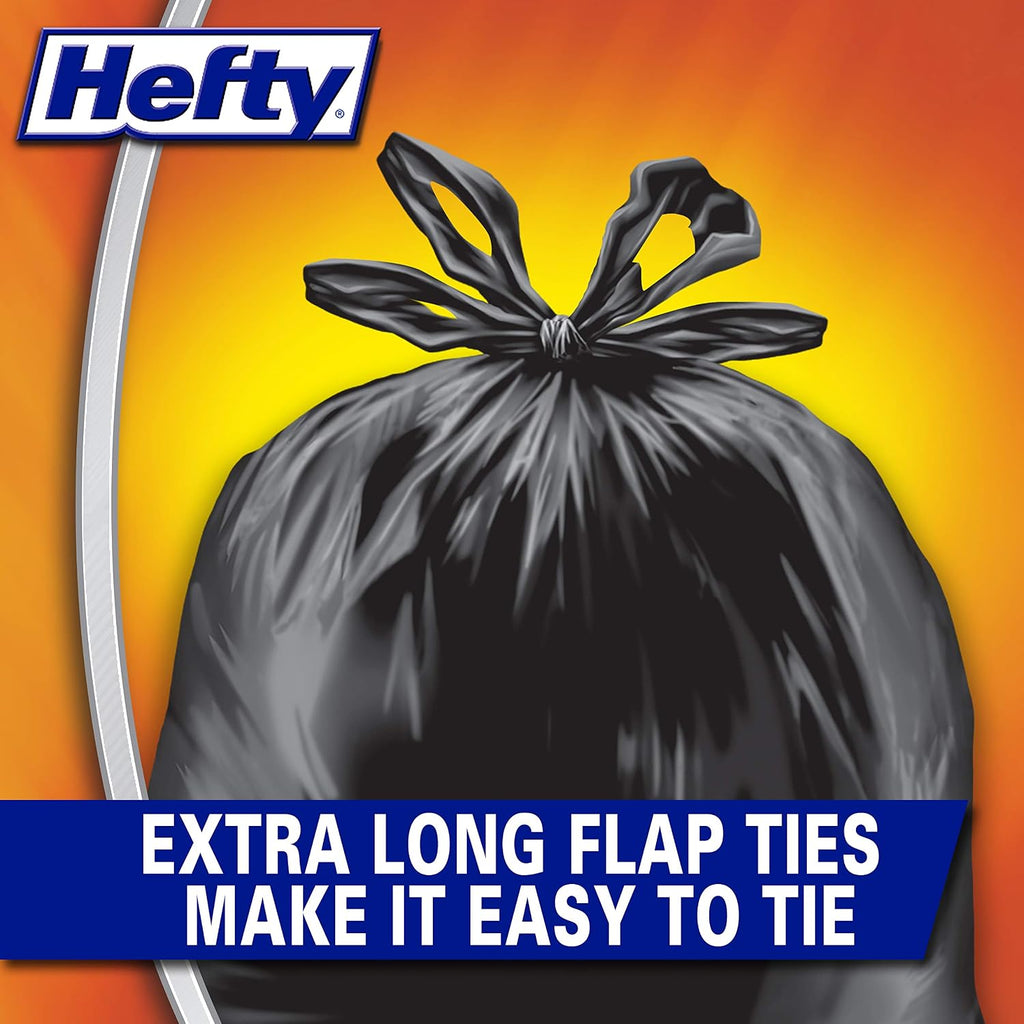 Load & Carry Heavy Duty Contractor Large Trash Bags, 42 Gallon, 26 Count