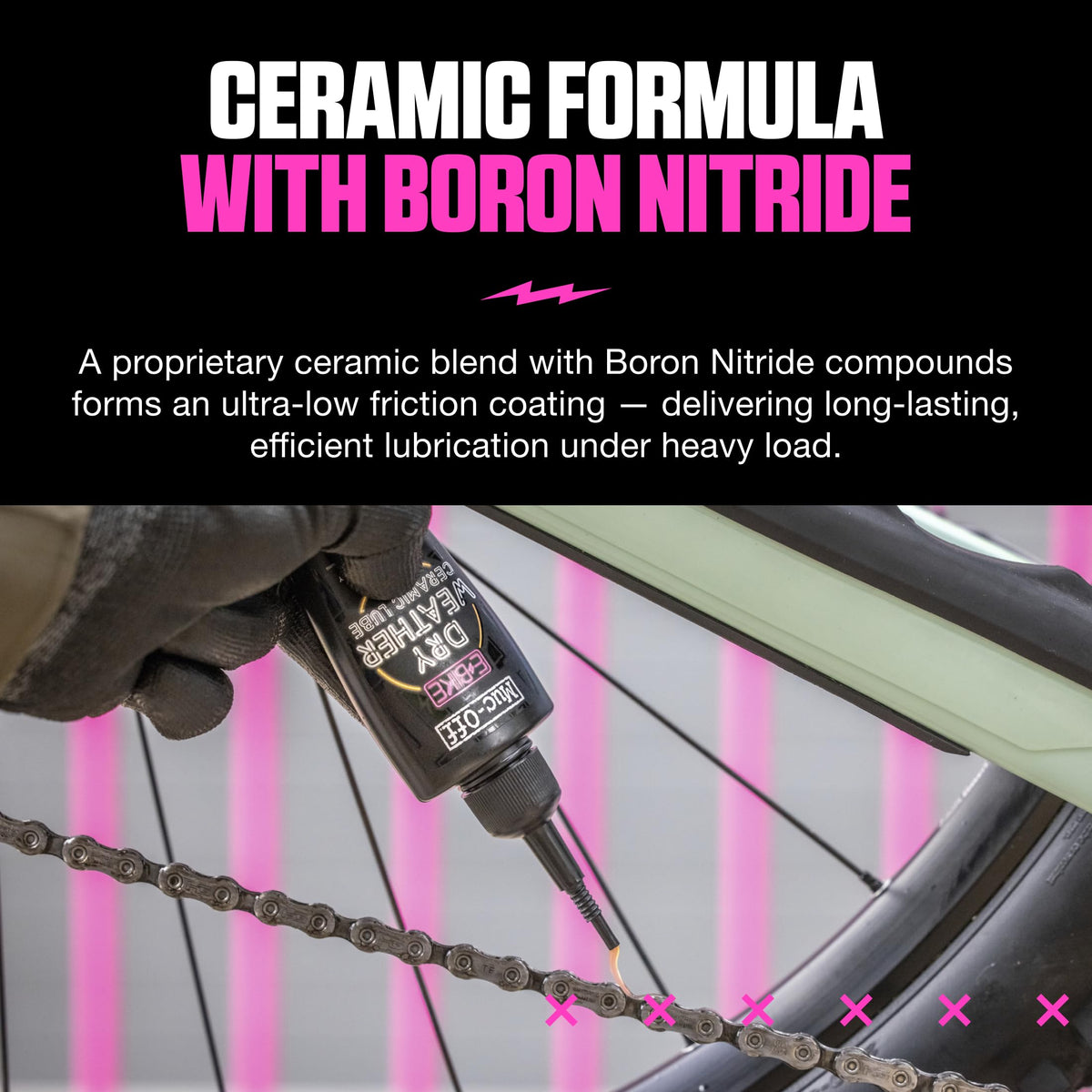 Muc-Off eBike Dry Weather Chain Lube, Ceramic, 50ml