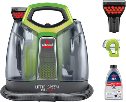 Little Green Proheat Portable Deep Cleaner/Spot Cleaner and Car/Auto Detailer with self-Cleaning HydroRinse Tool for
