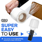 5" x 700' Stretch Wrap Mini Rolls, 120 Ga (8-Pack) - USA-Made
