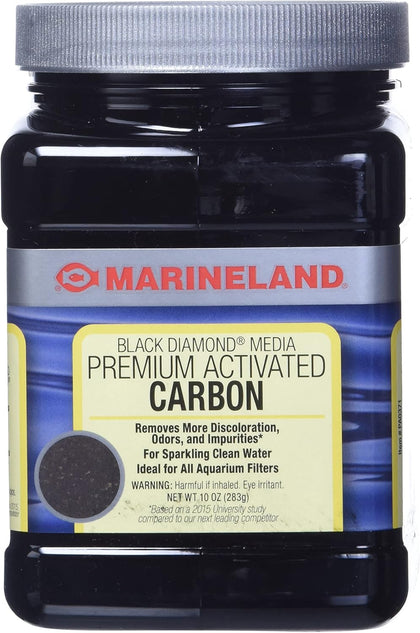 Black Diamond Premium Activated Carbon 10 Ounces, Filter Media For aquariums, Blacks & Grays