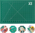 Self Healing Sewing Mat, 12inch x 18inch Rotary Cutting Mat Double Sided 5-Ply Craft Cutting Board for Sewing Crafts