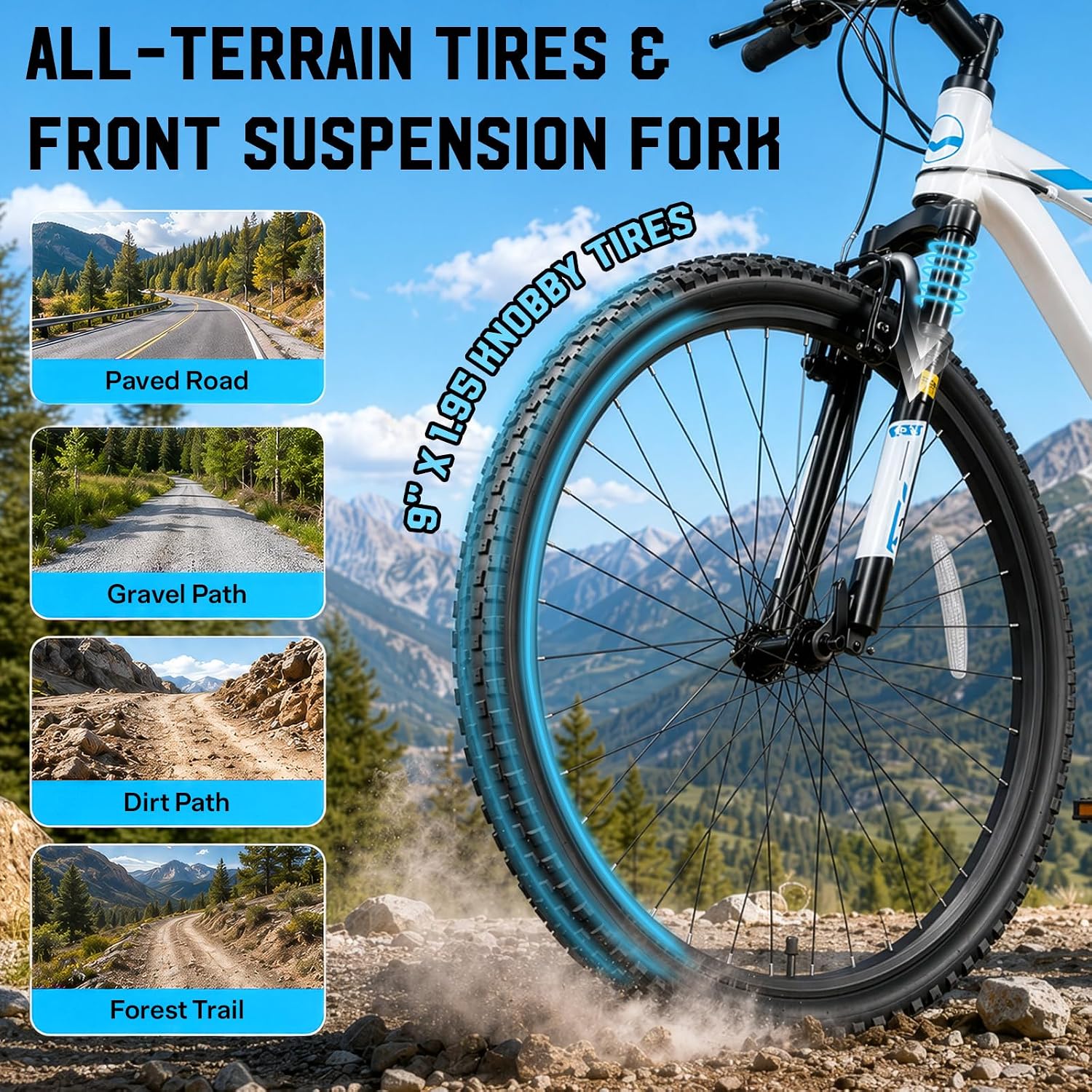 29 Inch Mountain Bike Hardtail Bicycle MTB for Adult Women Men | 29r 21-Speed Trigger Shifter, Lightweight Aluminum