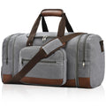 50L Canvas Duffle Bag for Travel Weekend Gym Overnight Carry-on