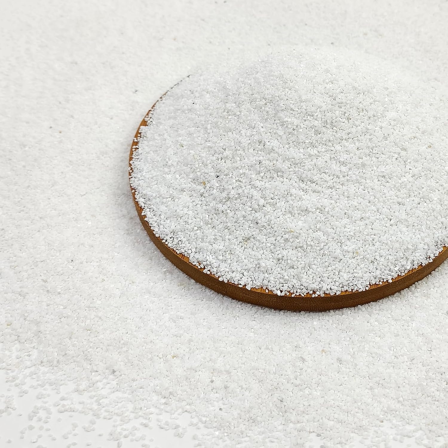 White Aquarium Sand, 5 lbs Fish Tank Sand | Aquarium Substrate Gravel, Safe for Fish Tank, Shrimp, Turtle