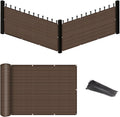 Balcony Privacy Screen Cover Mesh Windscreen Weather-Resistant UV Protection for Backyard Deck, Patio, Balcony, Pool
