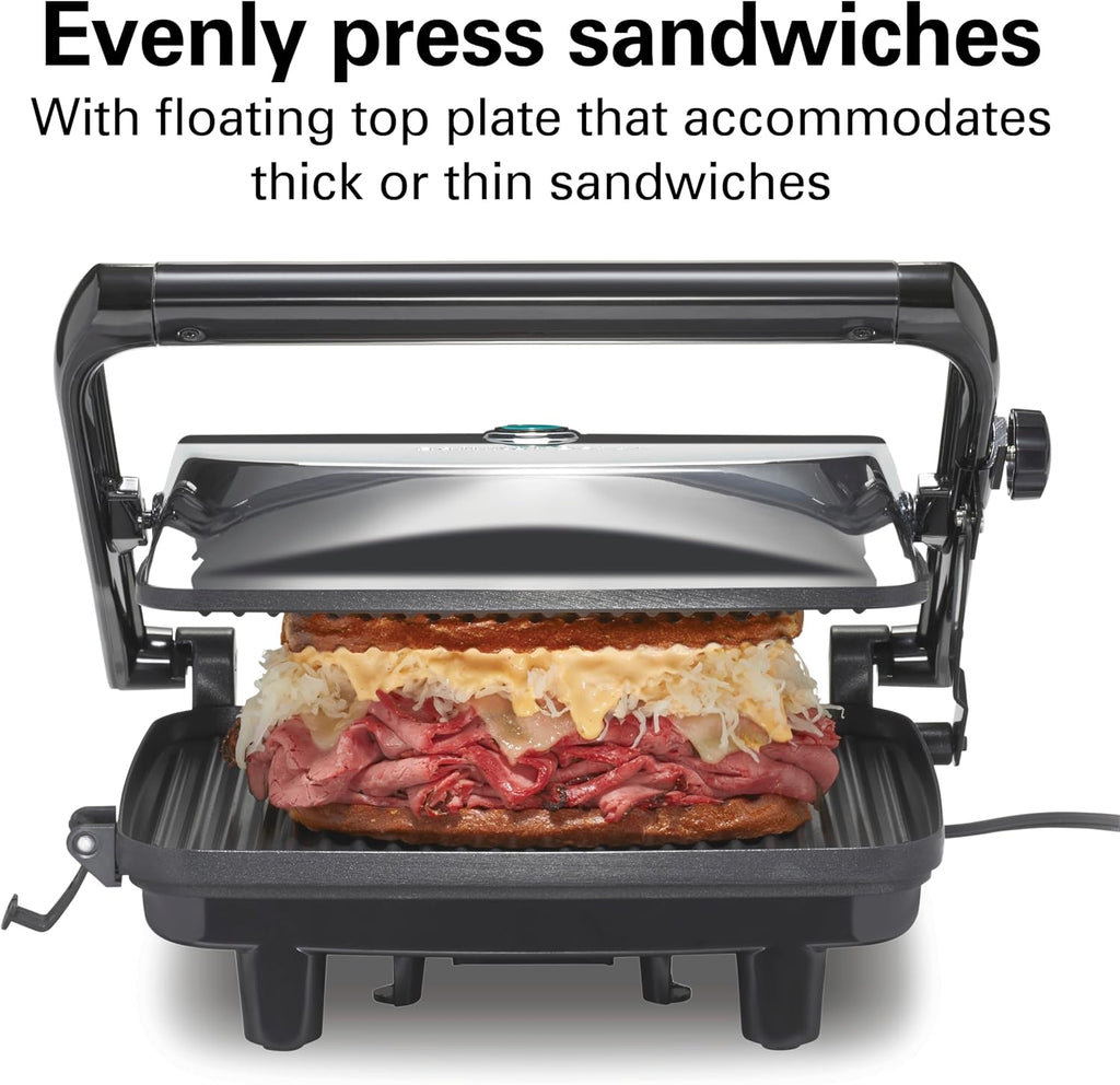 Panini Press, Sandwich Maker & Electric Indoor Grill
