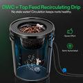DWC Hydroponic Growing System, 5-Gallon Deep Water Culture with Digital pH and TDS Meter Kits, 0.01pH High Accuracy