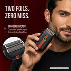 Veloce Lite Foil Shaver, Electric Razor for Face and Head