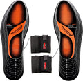 Electric Heated Insoles Foot Warmers Rechargeable Li-Ion Battery(4 Temperature Settings) Size 4.5-14, Far Infrared