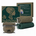 African Net Sponge, Exfoliating Body Scrubber for Back, 2 Pack
