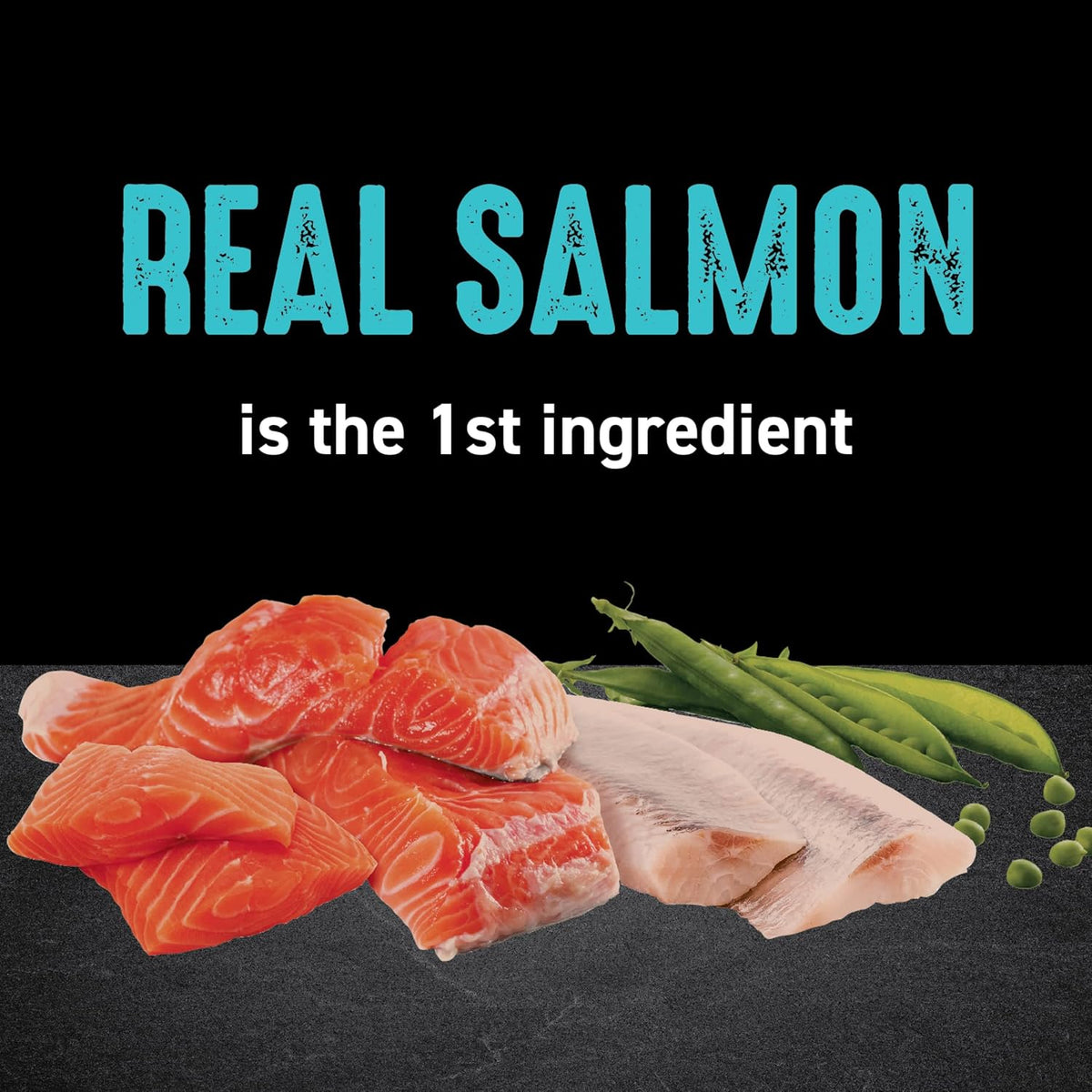 Grain Free High Protein Dry Cat Food, Salmon & Ocean Fish, 4 lb