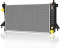 DWVO Complete Radiator Compatible with 1996-2007 Ford Taurus