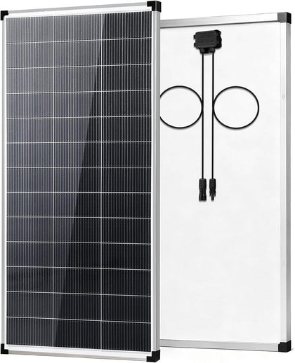 200w Solar Panel,200 watt Solar Panel 12v n Type 18bb Solar Panels A+ Grade PV Module IP68 Waterproof,25% high