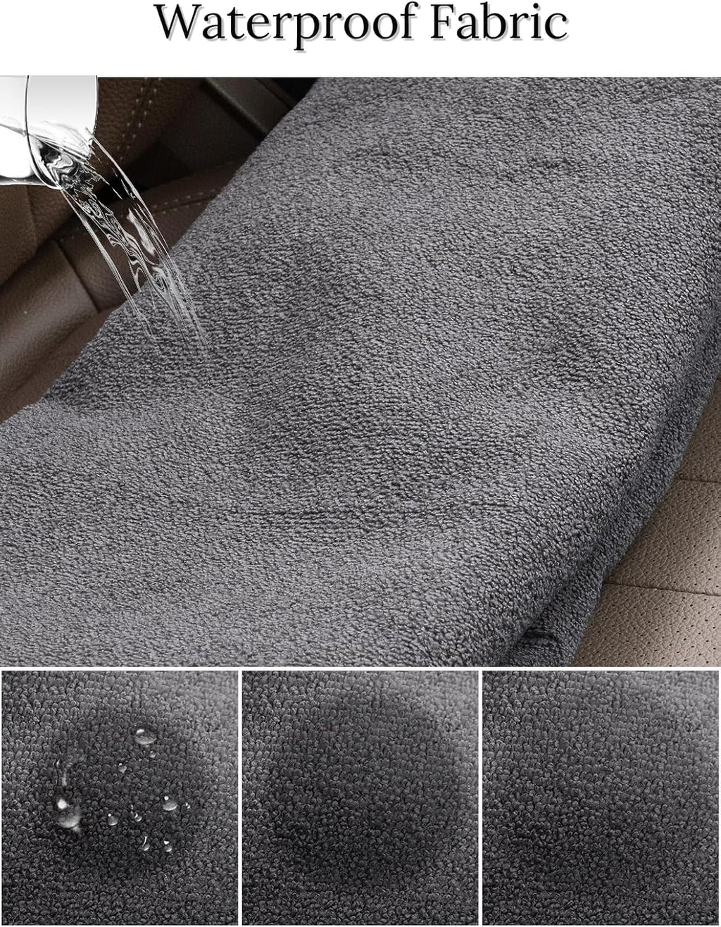Terry Cloth seat Cover Universal Waterproof Car Sport Towel Seat Cushion Non-Slip Sweat-Absorbent Towel Cloth
