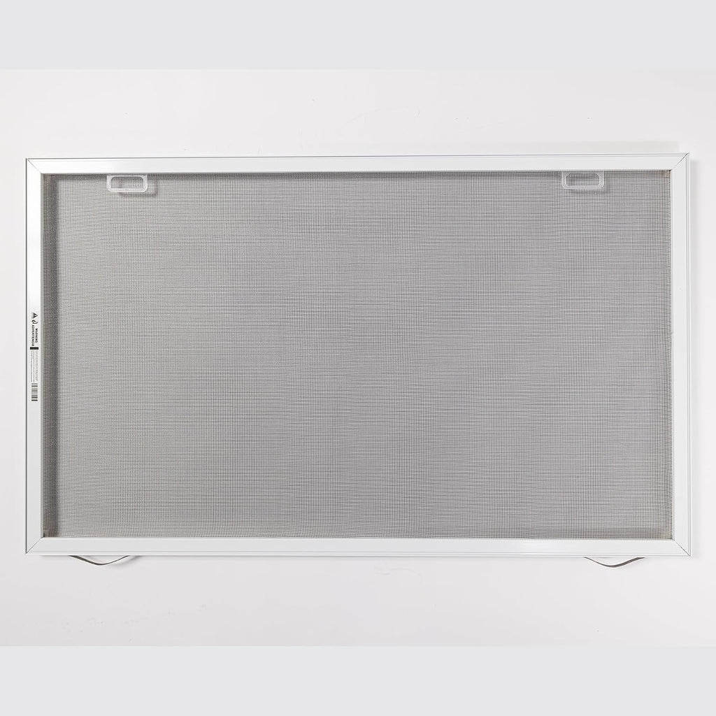 Custom Double Hung Window Screen (DH2) for Window Screen Replacement (Top Sash Moving). Equipped with Leaf Springs to
