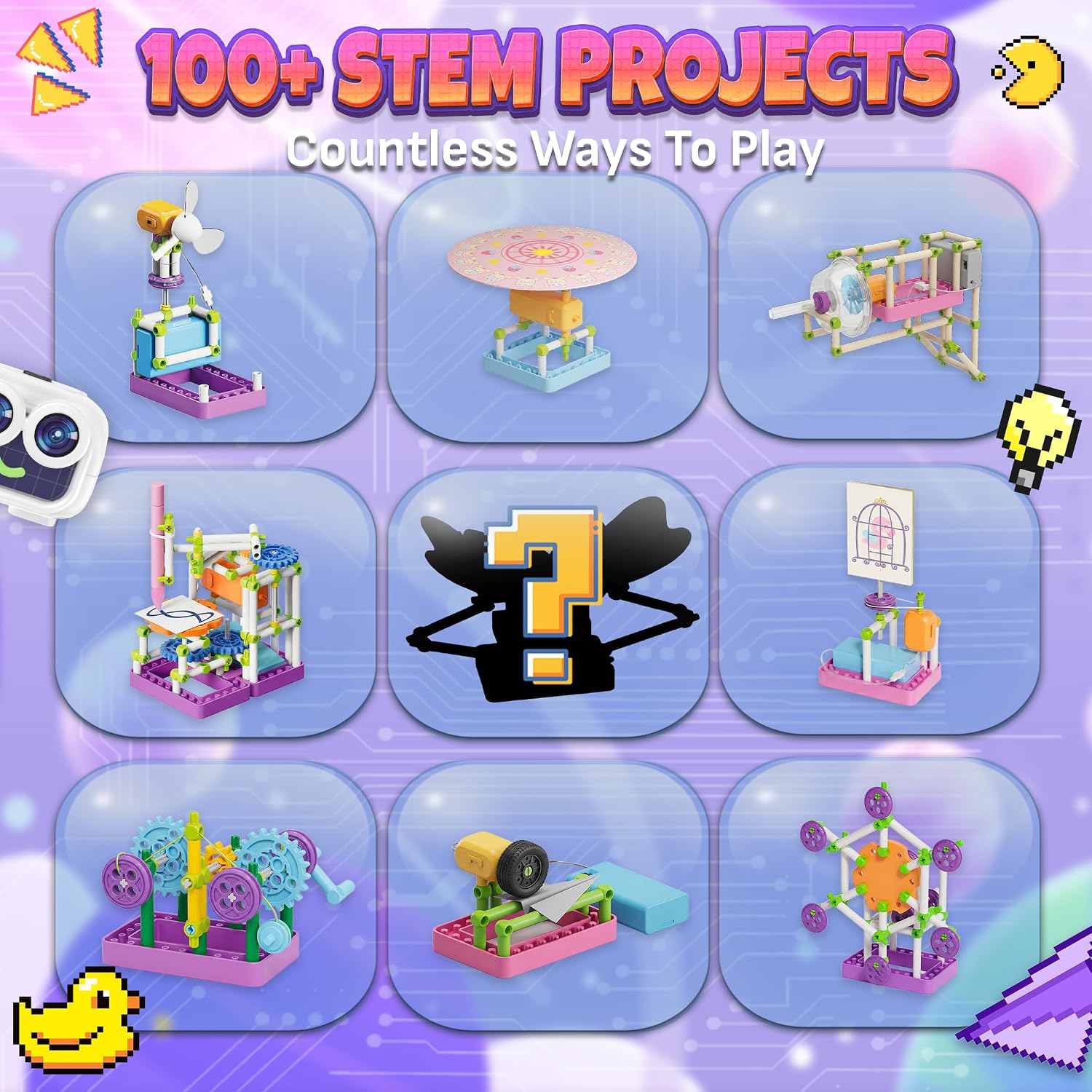 Science Kit for Girls 100+ Experiments, STEM Toys | Educational Projects, Fun Experiments, Step-by-Step Instructions