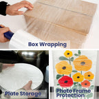 Mini Clear Stretch Wrap Film with Handle 80 Gauge 5" x 1000Ft