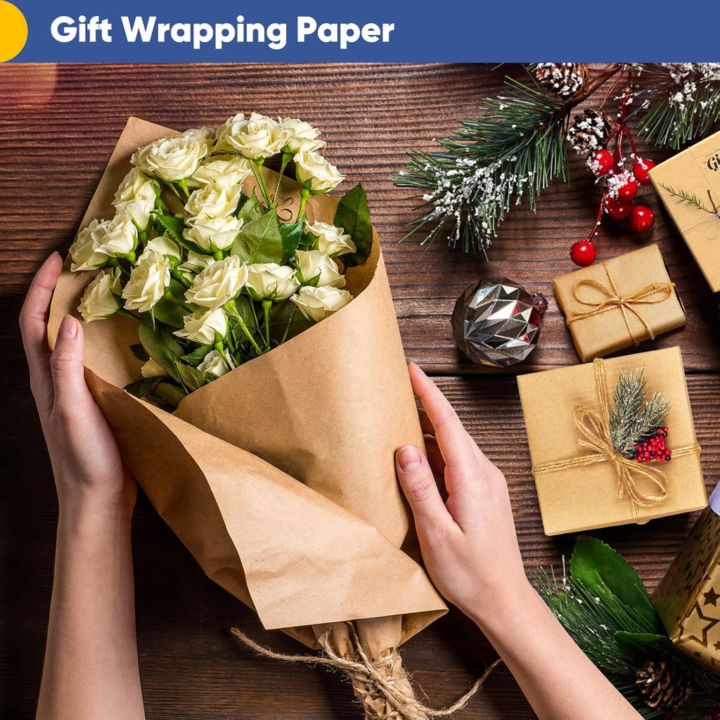 Brown Wrapping Paper Roll 17.5"x 1200"(100')