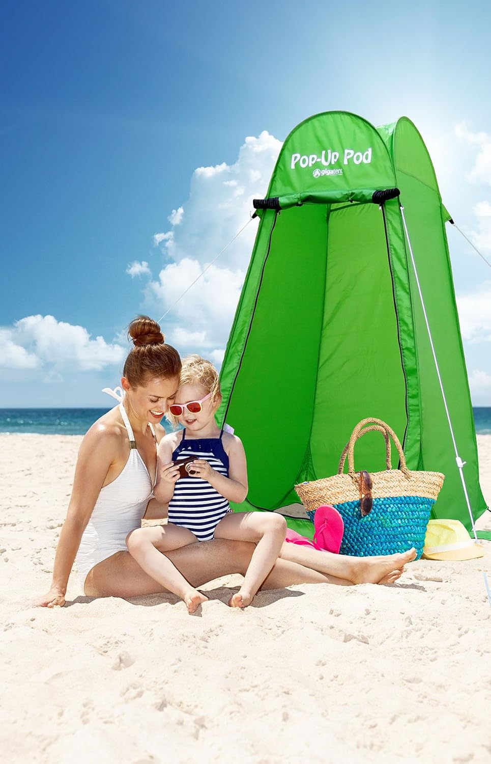 Pop Up Pod Changing Room Privacy Shower Tent – Instant Portable Outdoor Rain Shelter, Camp Toilet for Camping & Beach