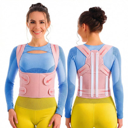 Posture Corrector for Women and Men, Back Brace for Upper and Lower Back Pain Relief, Full Back Support with