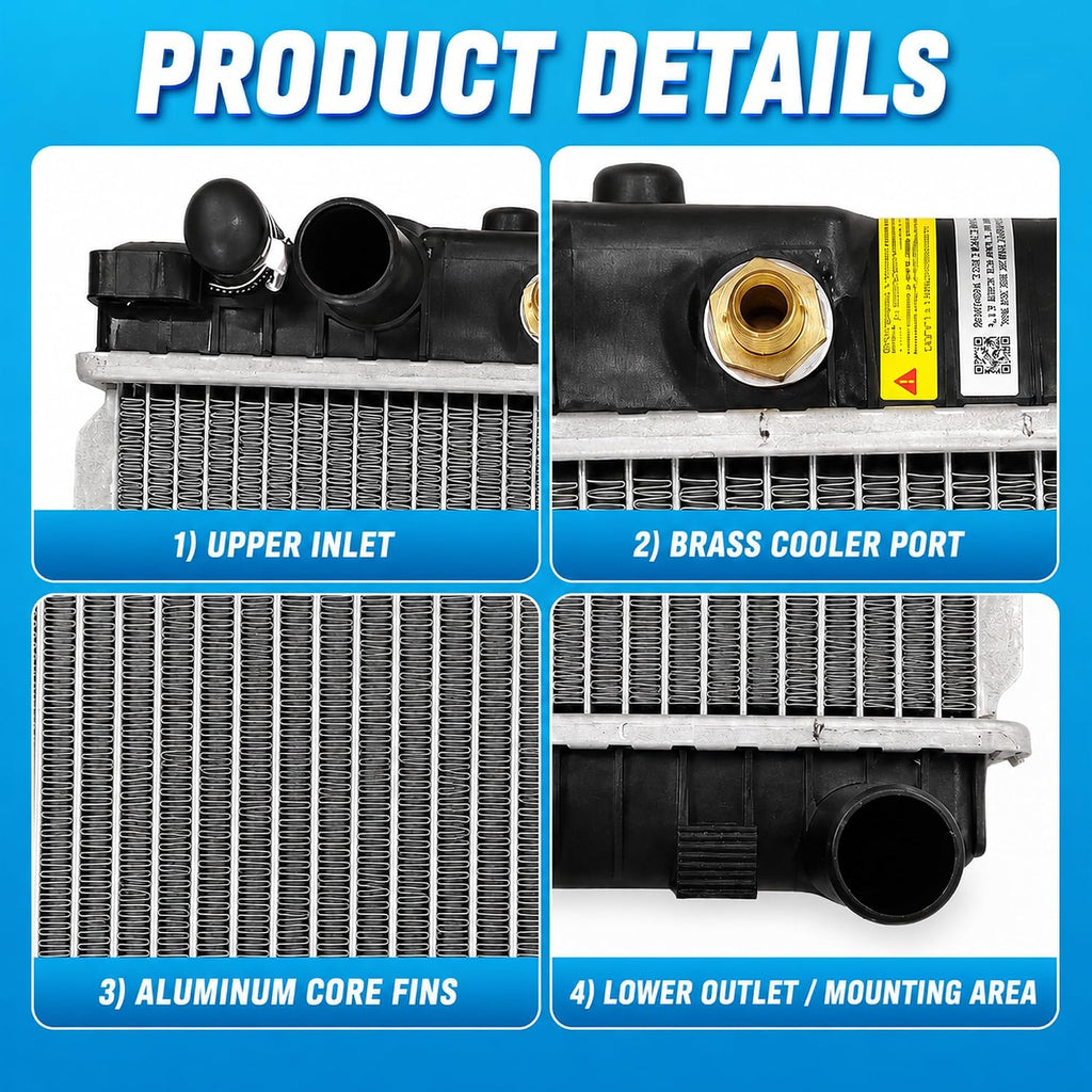 2798 Radiator for Saturn Vue 2004-2007 2.2L 3.5L Replace 22713544