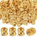 Yaocom 100 Pcs M6 Threaded Inserts M6 x D8 x L8 Heat Set Inserts